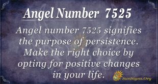 angel number 7525