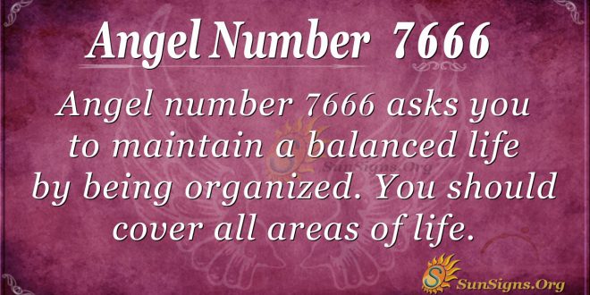 angel number 7666