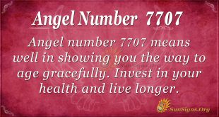 angel number 7707