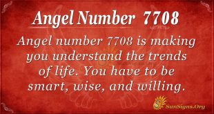 angel number 7708
