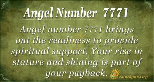 angel number 7771