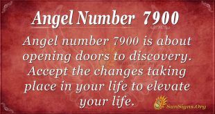 Angel Number 7900