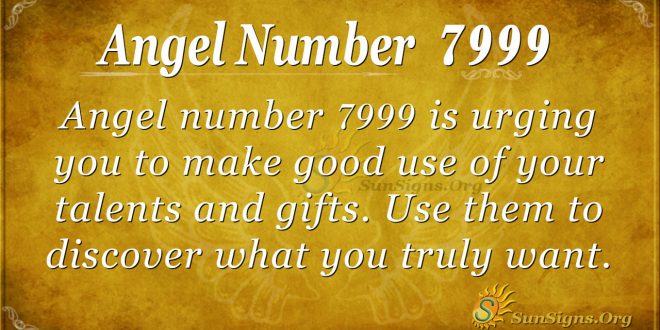 Angel Number 7999