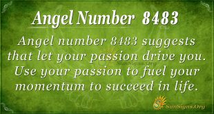 Angel Number 8483