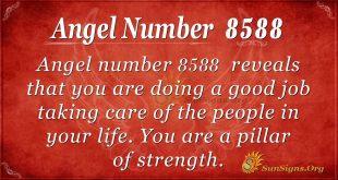 angel number 8588