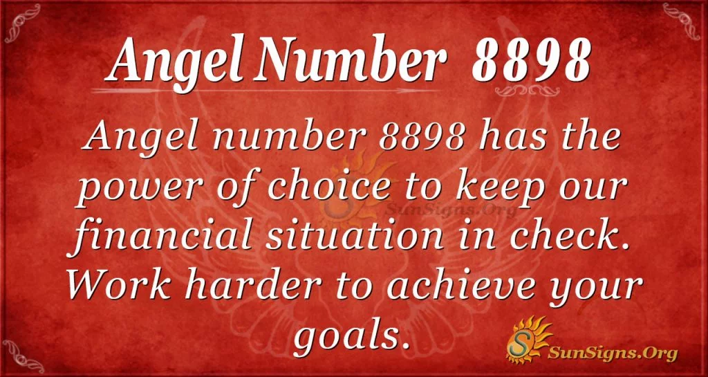 Angel Number 8898