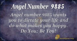 angel number 9885
