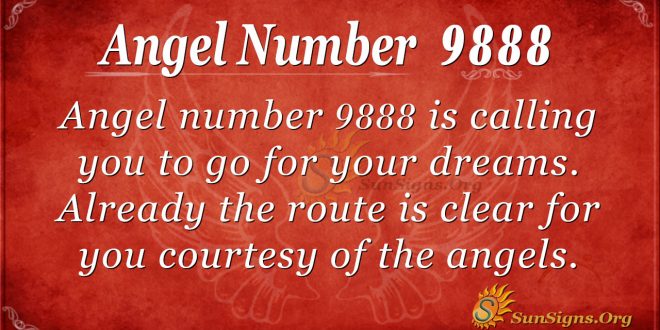 angel number 9888
