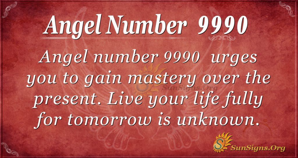 angel number 9990