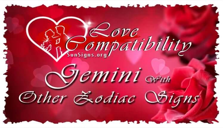 What astrological signs are compatible with gemini