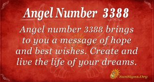 Angel number 3388