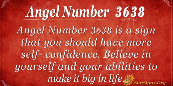 Angel number 3638