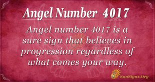 Angel number 4017