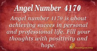 Angel number 4170