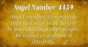 Angel number 4459