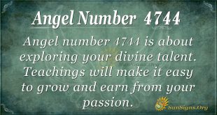 angel number 4744