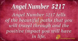 Angel number 5217