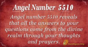 Angel number 5510