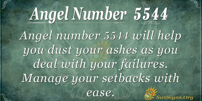 Angel number 5544