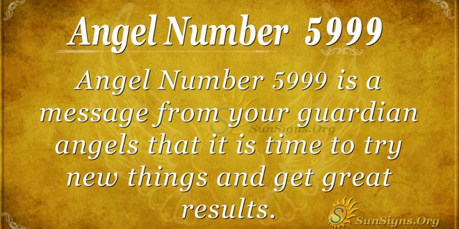 Angel Number 5999