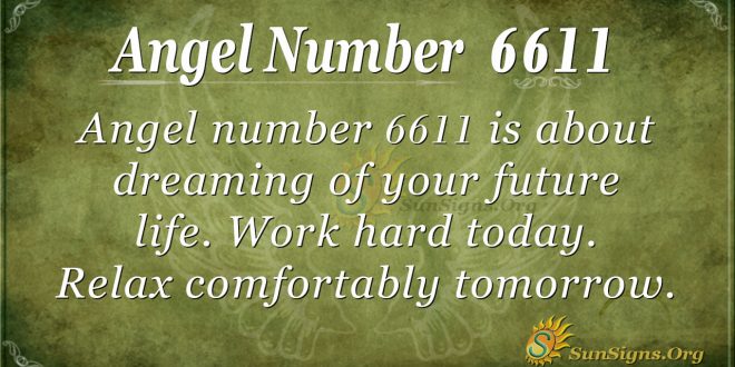 Angel number 6611