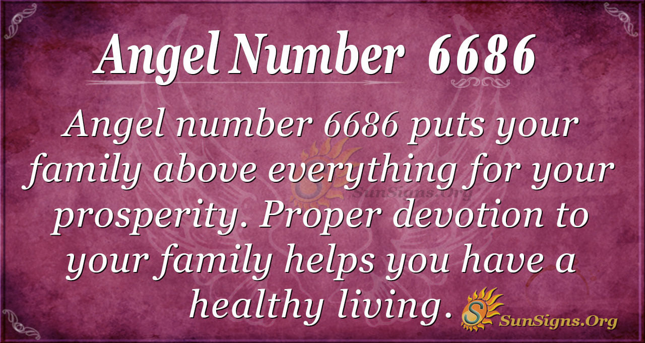 Angel Number 6686 Meaning: Healthy Living | SunSigns.Org