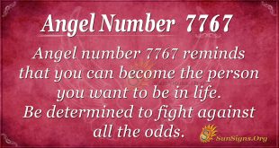 Angel number 7767