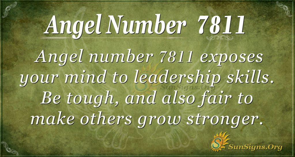 Angel number 7811