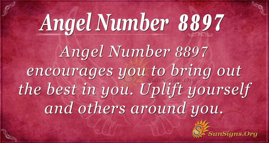 Angel number 8897