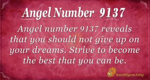 Angel Number 9137