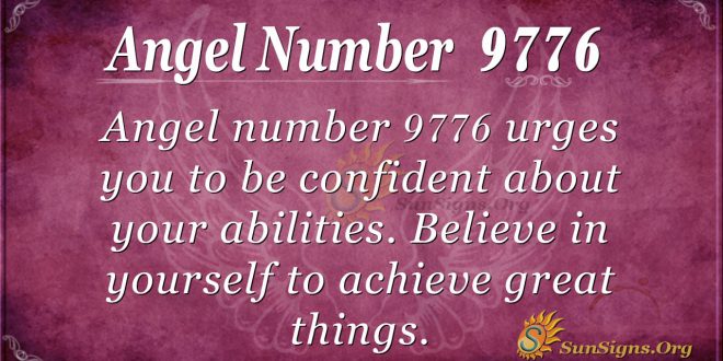 Angel number 9776
