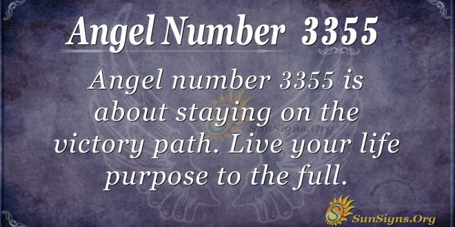 Angel Number 3355