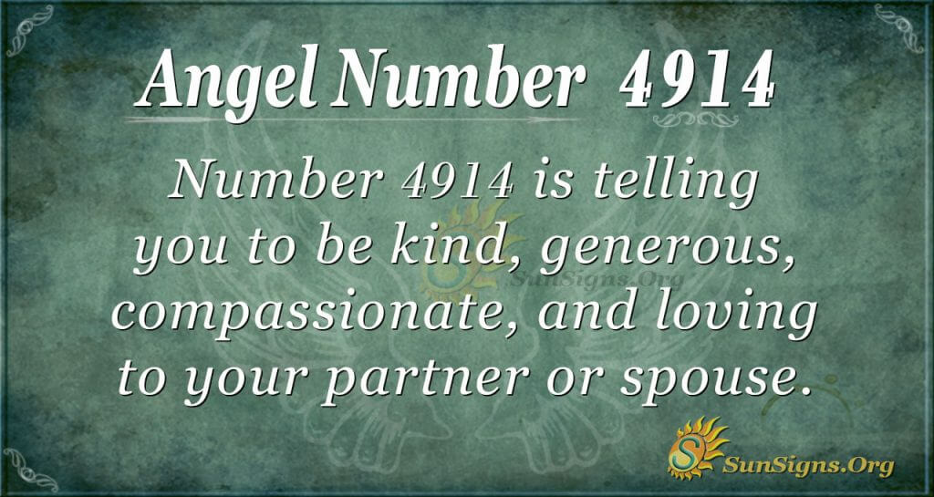 angel number 4914