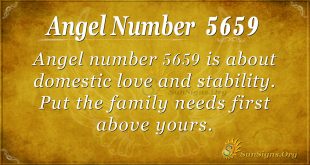 Angel number 5659