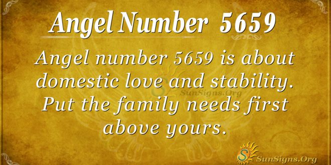 Angel number 5659