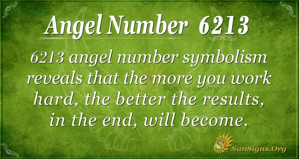 angel number 6213