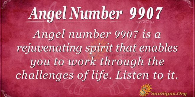 Angel number 9907