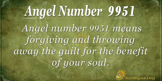 Angel number 9951