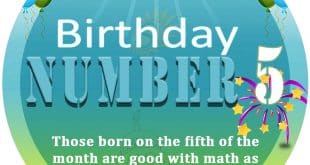 Birthday Number 5