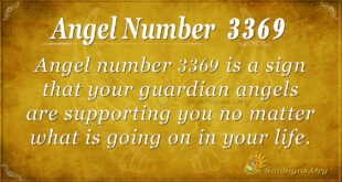 Angel number 3369