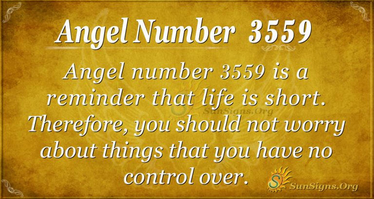 Angel Number 3559 Meaning Bringing Light Into Your Life SunSigns Org