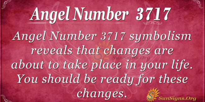 Angel number 3717