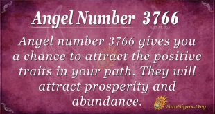 Angel number 3766