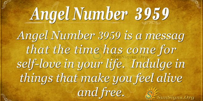 angel number 3959
