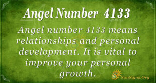 Angel number 4133