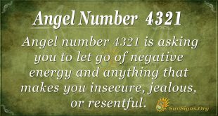 Angel number 4321