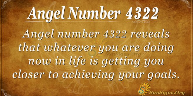 angel number 4322