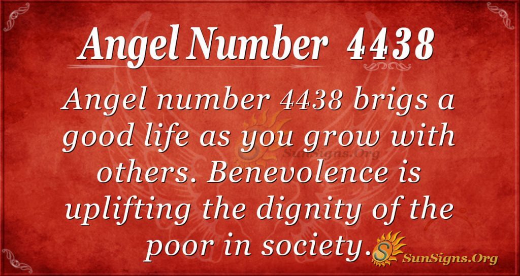 Angel number 4438