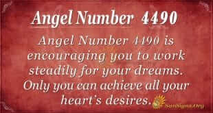 Angel number 4490