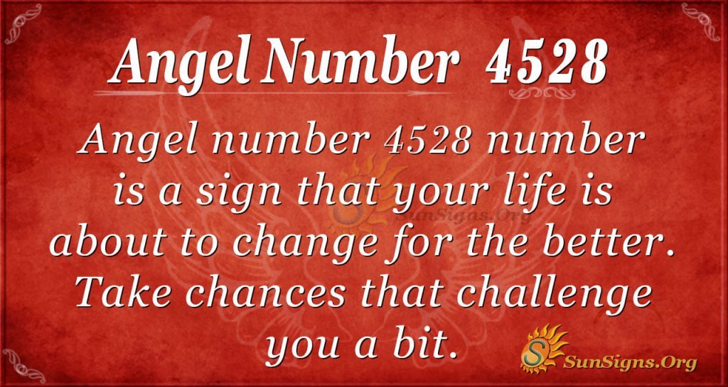 Angel number 4528